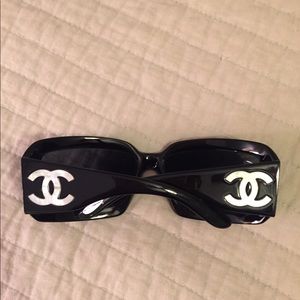 Chanel mother of pearl sunglasses